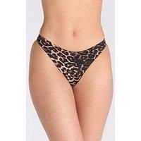 Boux Avenue Pantera Brazilian Bikini Briefs - Leopard Print