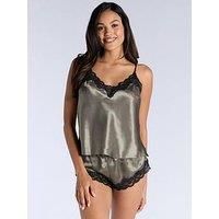 Boux Avenue Amelia Cami Set - Khaki Mix