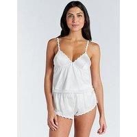 Boux Avenue Ivy Sport Mesh Cami Set - Ivory Mix