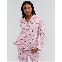Boux Avenue Deep Print Pj In A Bag - Pink