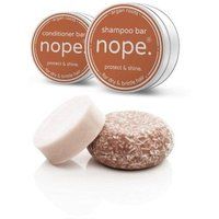 nope. Argan Roots Shampoo & Conditioner Bar Set: Protect & Shine in Light Brown