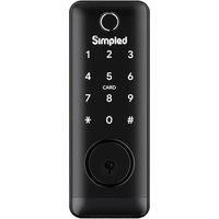 Simpled Smart Lock Black 17cm H X 2cm D X 6cm W