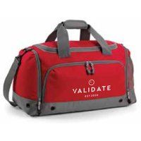 Validate Athleisure Holdall In Red