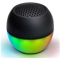 Boompods Portable Mini Bluetooth Speaker with Lights - Sustainable Soundflare, Loud Wireless Outdoor Party Speakers, IPX6 Waterproof Shower Speaker