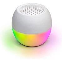 Boompods Portable Mini Bluetooth Speaker with Lights - Sustainable Soundflare, Loud Wireless Outdoor Party Speakers, IPX6 Waterproof Shower Speaker