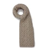 Aran Cable Pull Through Scarf