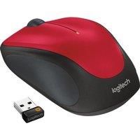 LOGITECH M235 Wireless Optical Mouse  Red