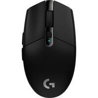 Logitech G305 Lightspeed Wireless Gaming Mouse, HERO Sensor, 12,000 DPI, Lightweight, 6 Programmable Buttons, 250h Battery Life, On-Board Memory, Compatible with PC / Mac - Black