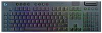 Logitech G915 Wireless RGB Tactical Gaming Keyboard - Black- Clicky Style UK