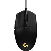 Logitech G203 Lightsync Gaming Mouse with Customizable RGB Lighting, 6 Programmable Buttons, Gaming Grade Sensor, 8 k dpi Tracking, Light Weight
(Black)