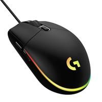 Logitech G203 Lightsync Gaming Mouse with Customizable RGB Lighting, 6 Programmable Buttons, Gaming Grade Sensor, 8 k dpi Tracking, Light Weight
(Black)