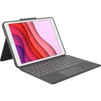LOGITECH Combo Touch iPad 10.2inch Keyboard Folio Case - Grey