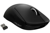 Logitech G Pro X Superlight Wireless Gaming Mouse, Hero 25K Sensor, Ultra-light with 63g, 5 Programmable Buttons, 70 hours Battery Life, Zero Additive PTFE Feet, PC/Mac - Black