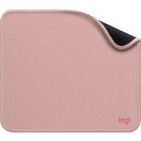 Logitech Mouse Pad - Studio Series, Computer Mouse Mat with Anti-slip Rubber Base, Easy Gliding, Spill-Resistant Surface, Durable Materials, Portable, in a Fresh Modern Design - Pink