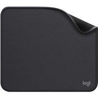 Logitech Mouse Pad - Studio Series, Computer Mouse Mat with Anti-slip Rubber Base, Easy Gliding, Spill-Resistant Surface, Durable Materials, Portable, in a Fresh Modern Design - Grey