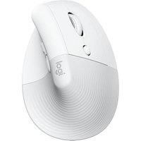 Logitech Lift for Mac Wireless Vertical Ergonomic Mouse, Bluetooth, Quiet Clicks, Silent Smartwheel, 4 Customisable Buttons, for macOS/iPadOS/MacBook Pro/Macbook Air/iMac/iPad - OffWhite