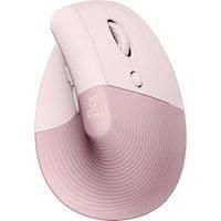Logitech Lift Vertical Ergonomic Mouse - Rose/Dark Rose