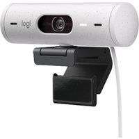 LOGITECH Brio 500 Full HD Webcam - Off-White