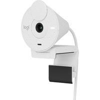 Logitech Brio 300 Full HD Webcam with Privacy Shutter, Noise Reduction Microphone, USB-C, Ceritified for Zoom, Microsoft Teams, Google Meet, Auto Light Correction - Off-white