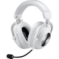 Logitech G PRO X 2 LIGHTSPEED Wireless Gaming Headset, Detachable Boom Mic, 50mm Graphene Drivers, DTS: X Headphone 2.0—7.1 Surround, Bluetooth/USB/3.5mm Aux, for PC, PS5, PS4, Nintendo Switch - White