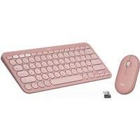 Logitech Pebble 2 Multi-device Combo - K380S Keyboard & M350S Mouse - Pink