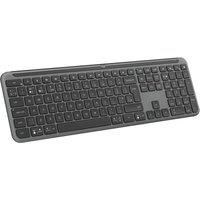 Logitech Signature Slim K950 Wireless Keyboard, Sleek Design, Switch Typing Between Devices, Quiet Typing, Bluetooth, Multi-OS, Windows, Mac, Chrome, QWERTY UK Layout, Graphite