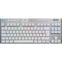 LOGITECH G915 Lightspeed TKL Wireless Mechanical Gaming Keyboard - White, White