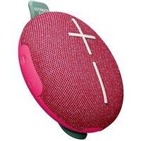 Ultimate Ears MINIROLL Ultra-Portable Waterproof Bluetooth Speaker, Big Bass, IP67 Dustproof, 40 m (131 ft) Range - Calming Pink