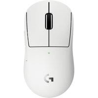 Logitech G PRO X SUPERLIGHT 2c wireless gaming mouse, 53 g pro-grade compact mouse with 5 programmable buttons, USB-C charging, 44K DPI sensor, up to 8 kHz polling for PC/Mac - White