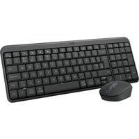 Logitech MK250 Bluetooth Wireless Mouse and Keyboard Combo: Fast & Easy Connectivity, Compact Wireless Keyboard, Ambidextrous Mouse, Durable build - Windows/MacOS - QWERTY