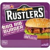 Rustlers BBQ Rib Burger 122g