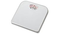 Argos Home 24.3 x 26.8cm Compact Easy Read Mechanical Bathroom Scale - White