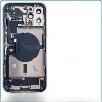 Original Disassembled Middle Housing Back Cover For iPhone 12 Pro Max 12Pro Max Bezel Frame 90% New,