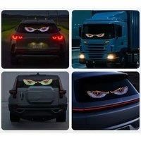 Truck Devil Eye LED Matrix Pixel Panel Soft Foldable Lighting Graffiti Scrolling Stick up Text Board