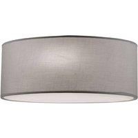 Viokef Bristol ceiling light, fabric lampshade