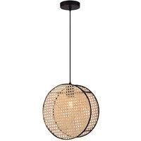 Viokef Gheisa pendant light, disk-shaped lampshade