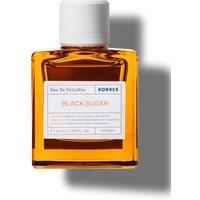 Korres Black Sugar Eau De Toilette 50ml, Vegan Fragrance, Unisex Fragrance