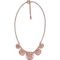 Folli Follie 3N14T028RC Women/'s Necklace Steel Pink 45 cm
