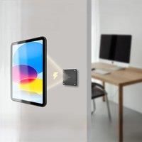 Zilvex Magnetic Wall Mount with Charging Case for iPad 10 Upgraded 18W Quick Charge Strong Magnets