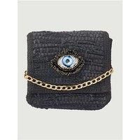 Sorena Gypsy Eye Black With Chain