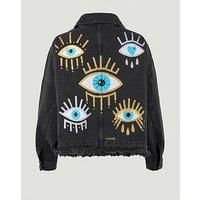 Sorena Eyes Denim Jacket