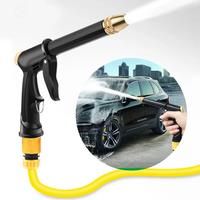 1pc Portable High Pressure Water Hose Nozzle Spray, Adjustable Garden Hose Nozzle Spray Car Washing