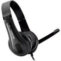 Canyon CNS-CHSC1B Headset with Microphone 3.5mm
