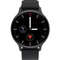 CANYON Badian SW-68 Smart Watch - Black, Silicone Strap, Black