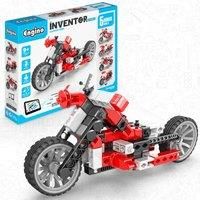 Engino Custom Bike Inventor Mechanics w/ 5 Bonus Models Kids Construction Toy