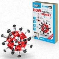 Engino - STEAM Labs Toys - How Microbiology work£ | Educational Science Kits for kids | Guided Experiment & Activities kit