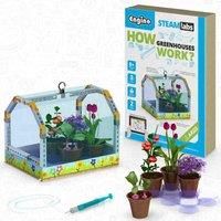Engino - Jouets Steam Labs – Comment fonctionnent Les serres £ | Kits scientifiques éducatifs pour Enfants | Kit d/'expériences et d/'activités guidées