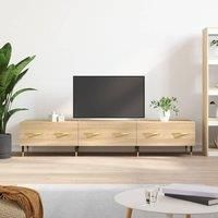 TV Cabinet Sonoma Oak 150x36x30 cm Engineered Wood