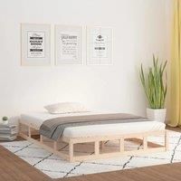Bed Frame 160x200 cm Solid Wood