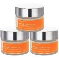 3pc Vitamin C + Hyaluronic Acid Night Treatment Starter Set